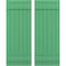 Ekena Millwork Americraft 6-Board, 2 Batten Exterior Real Wood Joined Board-n-Batten Shutters, ARW101BB621X77LPH, PR ARW101BB621X77LPH - alternate 1